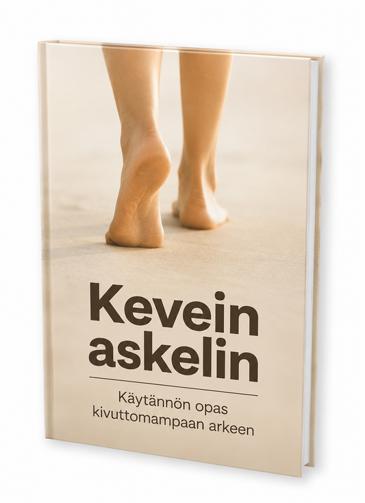 Kevein askelin - Käytännön opas kivuttomampaan arkeen