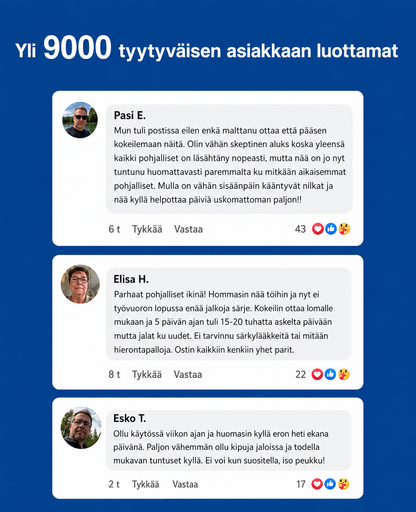 AskelPlus™ hierontapohjallinen
